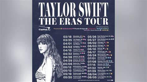  Don't miss the chance to see Taylor Swift live on stage in The Eras Tour, a spectacular show that celebrates her musical journey from her debut album to her latest release, Lover. Find out the dates, venues, and tickets for the events near you and join the Swifties in singing along to your favorite songs. Visit the official site for more details and exclusive merch. 